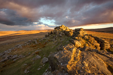 Sunset from West Mill Tor